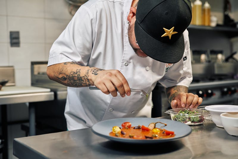 Marco Delgado, Founder and Head Chef of Round table pizza