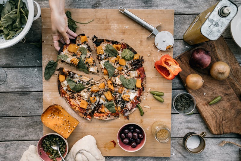 Spicy Pepperoni Inferno pizza — signature round table pizza